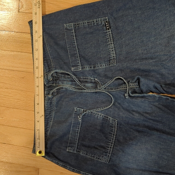 Express Bleus Relaxed pull on Jeans - Picture 3 of 9